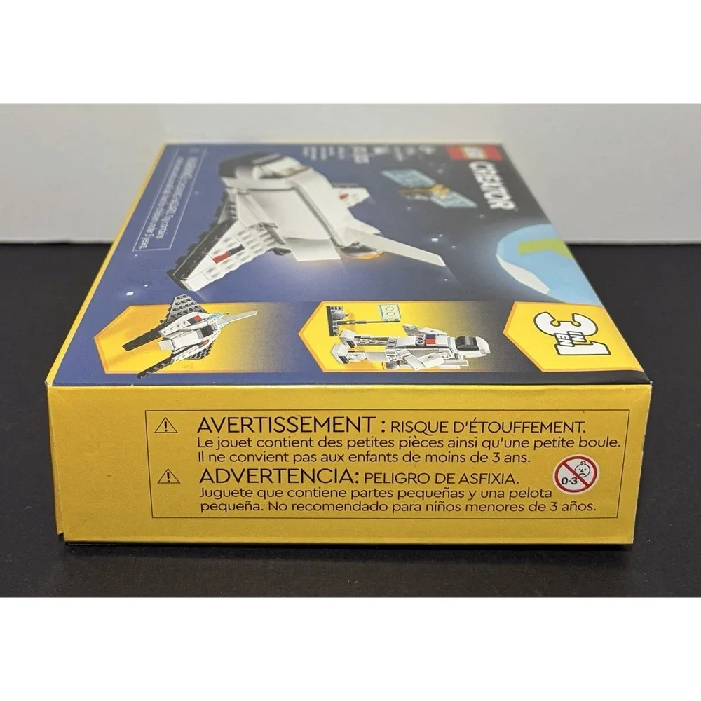 LEGO 31134 Creator 3 in 1 Space Shuttle Toys Building Set‎ Sealed